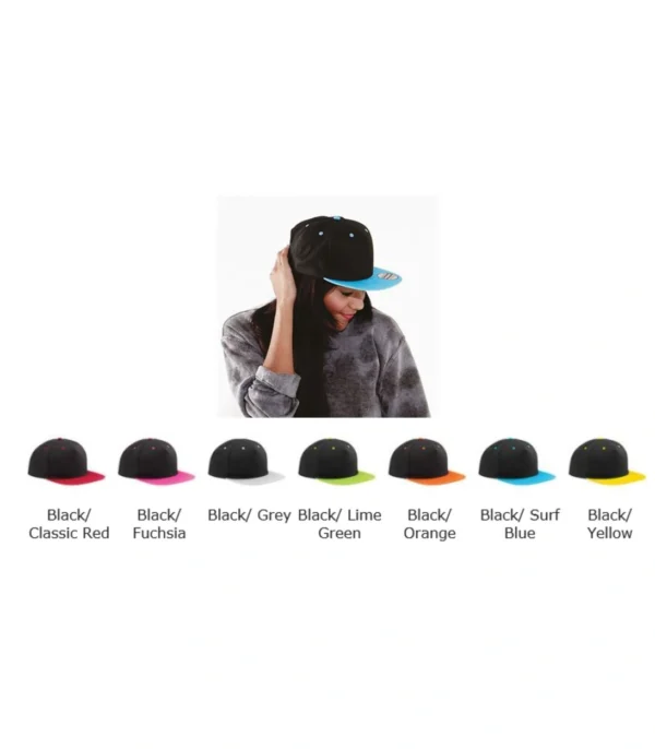 Beechfield B610C 5 Panel Contrast Snapback